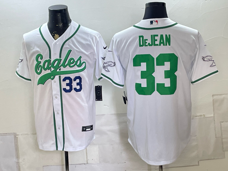 Men 2026 Philadelphia Eagles #33 DeJean white Nike Limited NFL Jersey 082800421